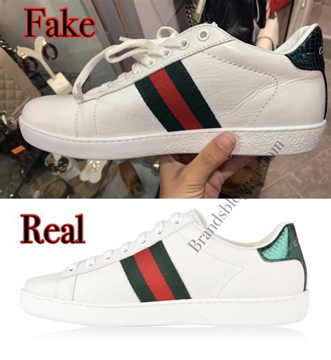 how to tell if gucci ace sneaker is fake|gucci inspired sneakers.